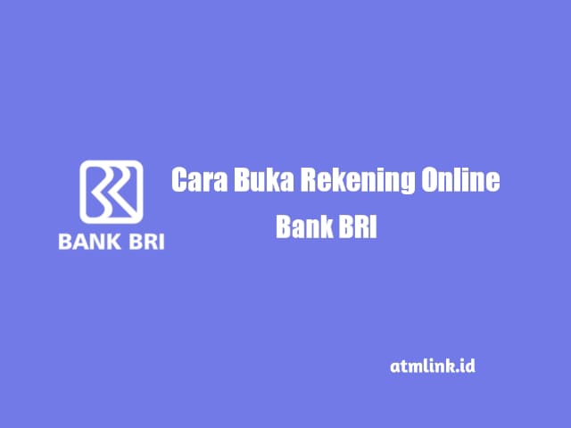 cara buka rekening bri online