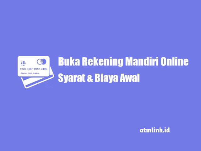 buka rekening mandiri online
