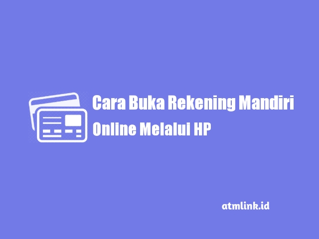 buka rekening mandiri online