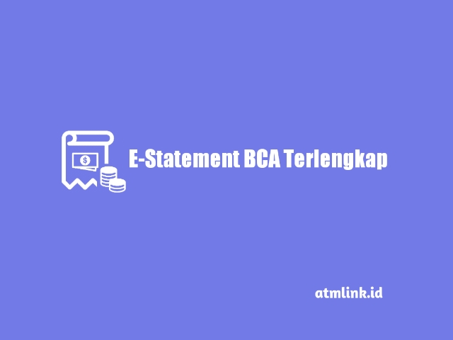 bca e-statement