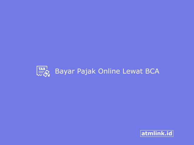 bayar pajak online lewat bca