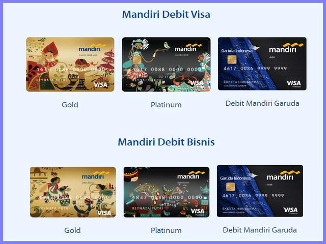 Mandiri Debit Visa