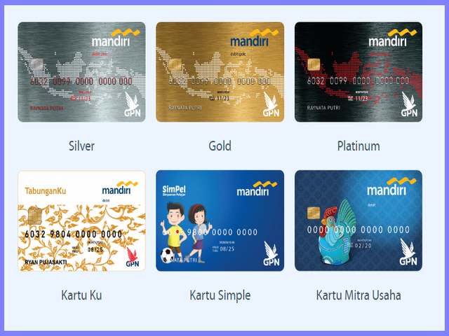 kartu ATM Mandiri GPN