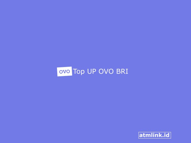 cara Top Up OVO BRI