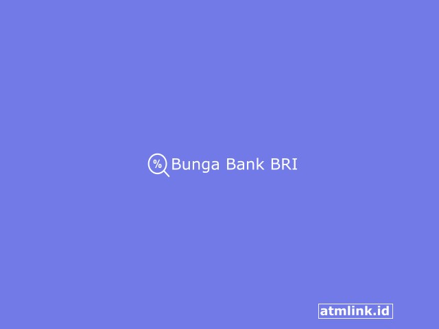 Bunga Bank BRI