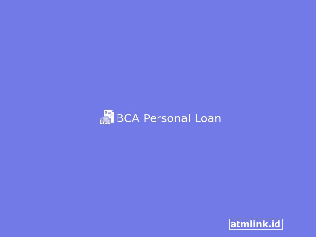 BCA Personal Loan