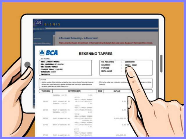 Cara Melihat Mutasi Rekening BCA Lebih Dari 3 Bulan