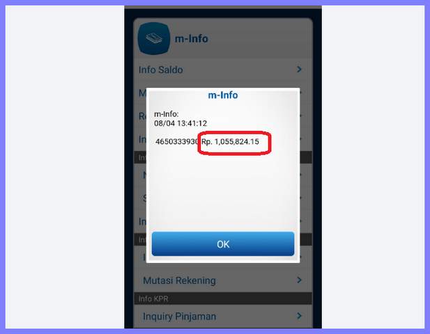 Cek Saldo Lewat M Banking BCA