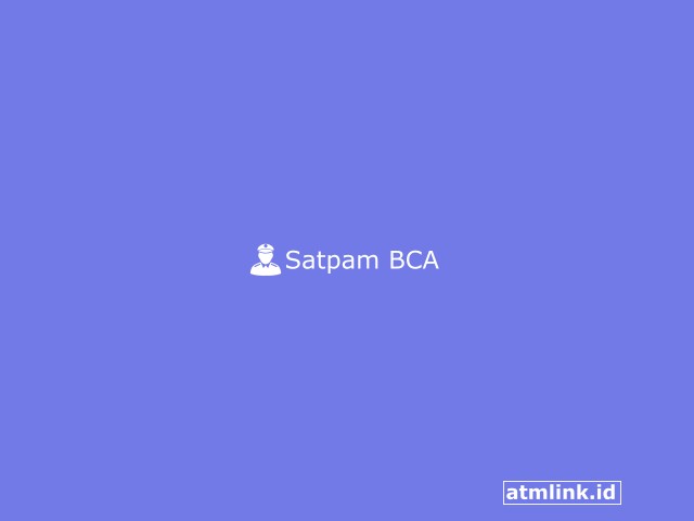 Satpam BCA
