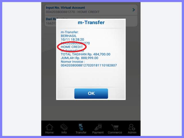 Cara Bayar Home Credit Via Mobile Banking BCA Terbaru