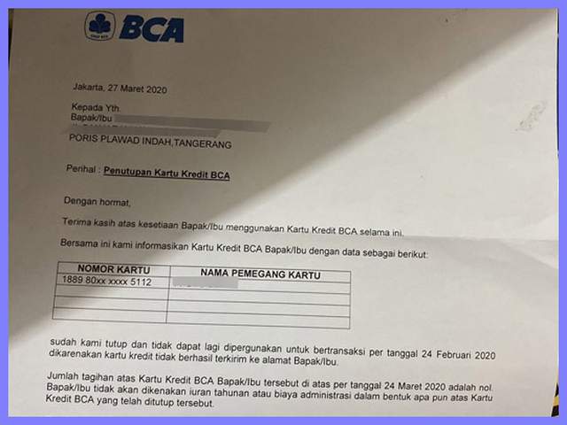 Cara Menutup Kartu Kredit BCA di Kantor Cabang