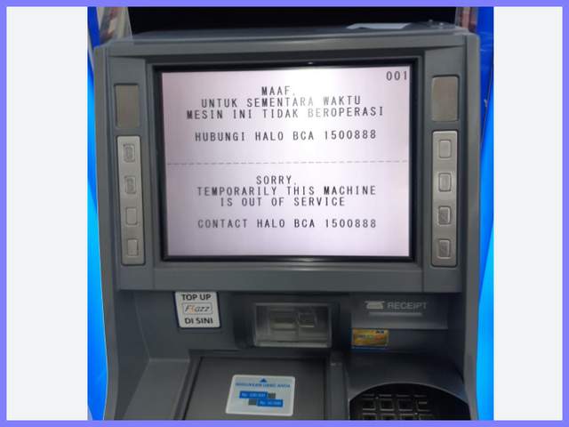 Kartu ATM BCA Tidak Bisa Digunakan