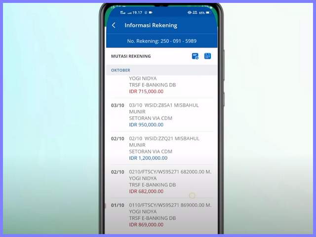 Cara Cek Riwayat Transaksi di myBCA