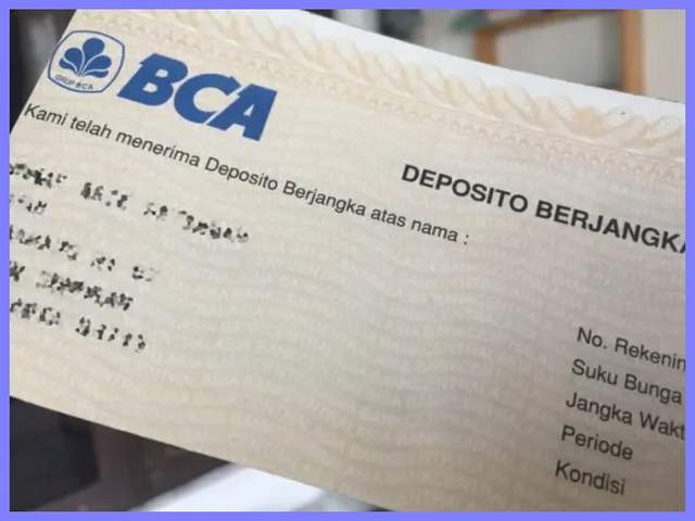 Cara Mencairkan Deposito BCA