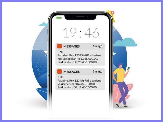 Cara SMS Banking BNI