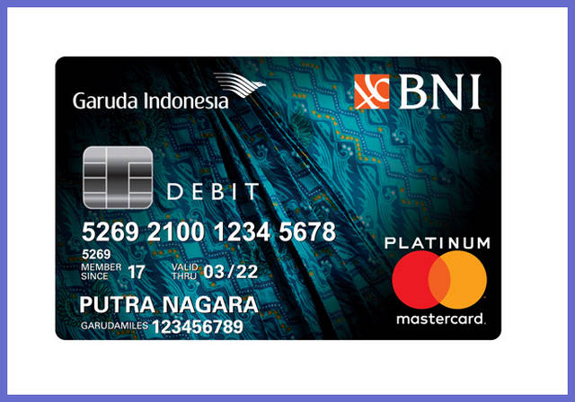 Kartu Debit Garuda BNI