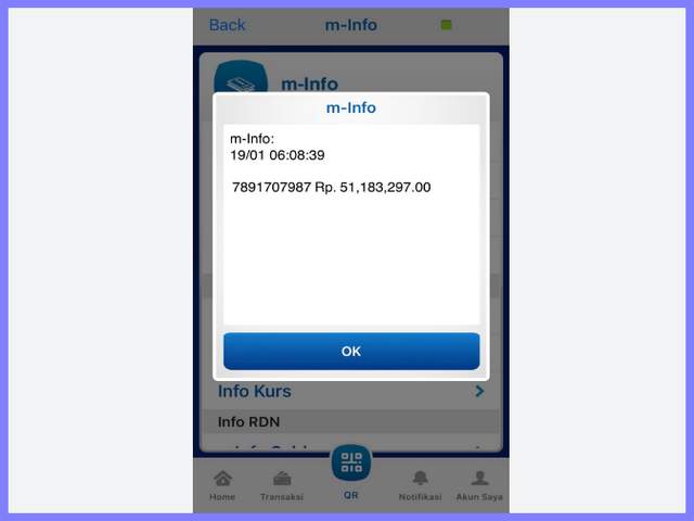 Saldo ATM BCA Berkurang