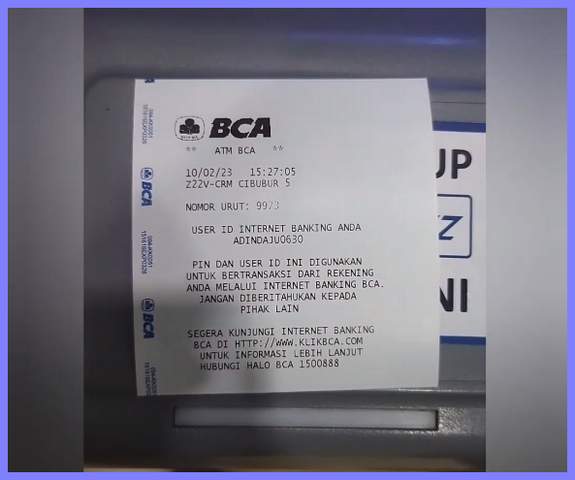User ID Internet Banking BCA