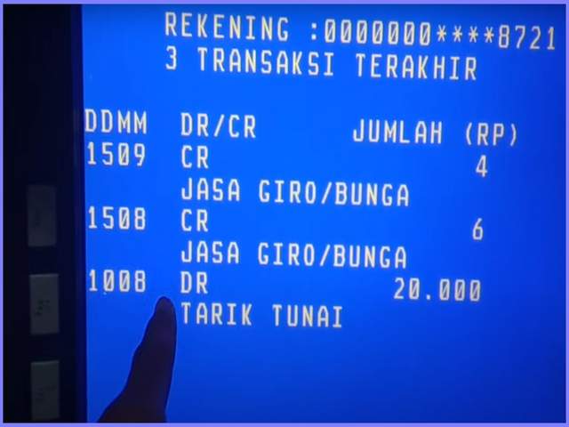 Cara Cek Mutasi Di ATM BNI
