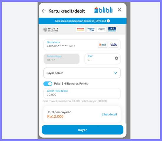 Cara Menggunakan Reward Point BNI